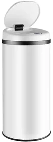 InternetovaZahrada Bezdotykový odpadkový kôš s USB 50l - biely
