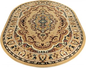 TA Koberec E951A TMAVOBÉŽOVÝ ATLAS PP OV Rozmer: 60x100 cm
