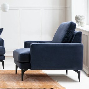Kreslo Papira Armchair Navy Blue