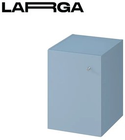 Cersanit Larga, modulová spodná závesná skrinka 40x55x44 cm, modrá matná, S932-012