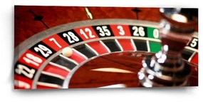 Sablio Obraz Ruleta - 110x50 cm
