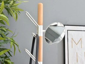 Vešiak Flash (buk biely + biela). Vlastná spoľahlivá doprava až k Vám domov. 1111804