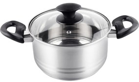 Lamart LEGER Nerezový hrniec LTB1810 180 mm 2,7 l so sklenenou pokrievkou