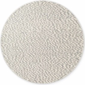 ELLE Decoration, Kusový koberec Lyon Beans 106317 Natural Cream Grey kruh z kolekcie Elle, 160x160 (priemer) kruh, šedá, obývacia izba