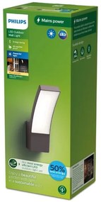 Philips - LED Vonkajšie nástenné svietidlo SPLAY LED/3,8W/230V IP44