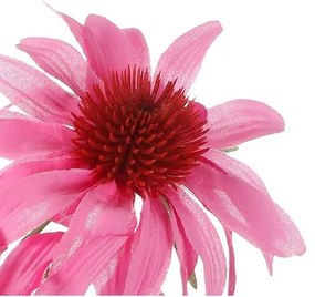 Umelá kvetina Echinacea ružová, 3 kvety, 21 x 12 x 62 cm