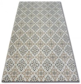 Koberec ARGENT - W4949 Kvety Krem