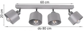 Moderné nastaviteľné stropné svietidlo LED Plafond