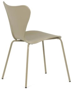 Autronic BONTEC Jedálenská stolička, hnedá, plast, CT-X7034 CAP Farba: Béžová