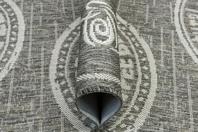 Koberec / Behúň FLEX 1907/P91 hnedý / sivý