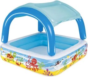 Sammer Detský nafukovací bazén Bestway Coral Reef so strieškou 147 × 147 × 122 cm 8050050