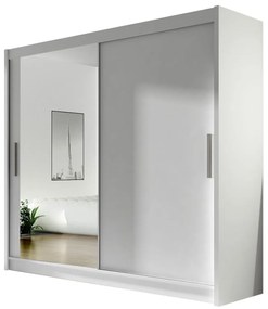 Šatníková skriňa Lena VI (čierna) (osvetlenie LED RGB farebné). Vlastná spoľahlivá doprava až k Vám domov. 1058789