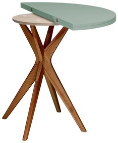 Okrúhly rozkladací jedálenský stôl 45x90 cm Jubi – Ragaba