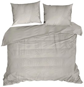 ŽAKÁROVÉ OBLIEČKY NATALIE 160X200 CM, 2 KS 70X80 CM ŠEDOBÉŽOVÁ