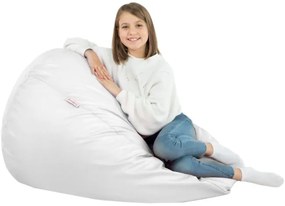 Sedací vak SAKO biely ekokoža