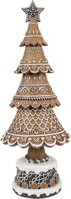Dekorácia vianočný perníkový stromček Gingerbread Tree - Ø 16*42 cm