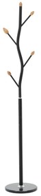Aldotrade Vešiak stojaci BUNGUND 170 cm, čierna