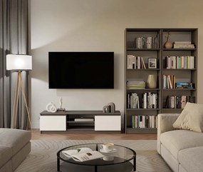 Regál Refarencios 3 (antracit). Akcia -23%. Vlastná spoľahlivá doprava až k Vám domov. 1132617