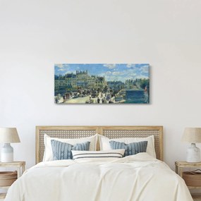 Obraz - Auguste Renoir, Pont Neuf, Paris, reprodukcia (120x50 cm)