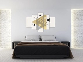 Obraz - Geometrické tvary N⁰4 (150x105 cm)