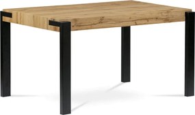 Jedálenský stôl 140x88 cm HT-725 OAK divoký dub