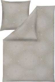 XXXLutz POSTEĽNÁ BIELIZEŇ, flanel, taupe, 135/200 cm Estella - Online Only bytové doplnky - 004142097301