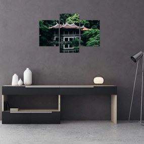 Obraz z japonskej národnej záhrady (90x60 cm)