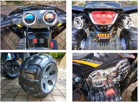 LEAN CARS Štvorkolka na batérie Big Wheels Red