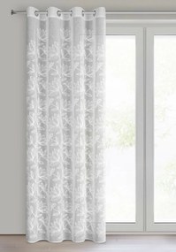 ZÁVES NA KRÚŽKOCH SUZI 140X250 CM KVETY