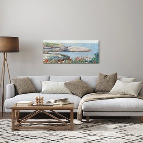 Obraz - Childe Hassam, Poppies,  Isles of Shoals, reprodukcia (120x50 cm)
