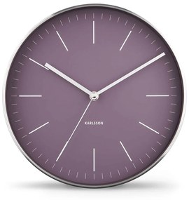 Nástenné hodiny 5732PU Karlsson Minimal, 28 cm