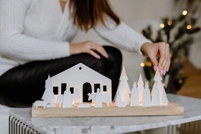 räder Vianočný svietnik Large Nativity 45 cm