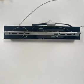 ONLI - LED Luster na lanku ONDA LED/30W/230V 4000K čierna