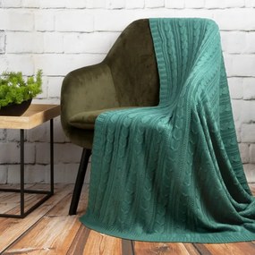 Deka AKRYL 2 tmavozelená