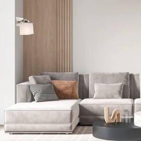 Nástenné svietidlo KLARA 1xE14/40W/230V matný chróm