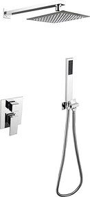 Besco Podomietkový sprchový komplet Modern II / Varium II PSK CR Chróm
