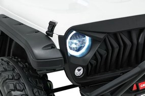Elektrické autíčko PASSION 4x4 biele