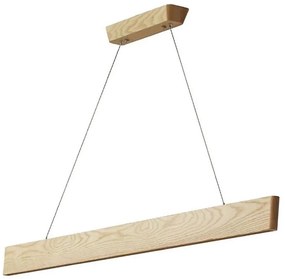 LED Luster na lanku LED/26W/230V 4000K 150 cm jaseň/masív