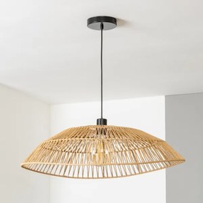 Brilagi - LED luster na lanku CERIA BOHO 1xE27/40W/230V pr. 70 cm hnedá
