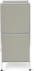 Kovová komoda »CN3 Kids« so zásuvkou, svetlosivý