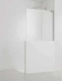 Sprchová zástena SAT walk-in 110 cm na nižšiu priečku SATBWIS110ZAVP