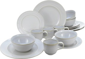 XXXLutz KOMBINOVANÝ SERVIS ANTIQUE OFFWHITE 16-dielne Creatable - Online Only bytové doplnky - 007768096201