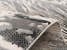 BE Koberec Elite 8752 GREY – sivý obdĺžnikový Rozmer: 280x370 cm