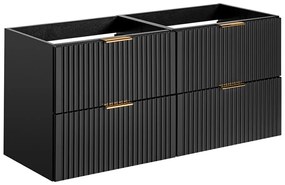 Skrinka pod umývadlo Casad 120 cm čierna