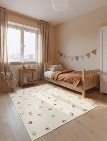 Hanse Home, Detský koberec Adventures 106414 Cream Multicolor, 120x170, viacfarebná, detská izba