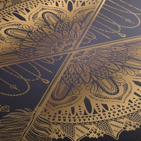 Obraz - Zlatá mandala s šípmi (70x50 cm)