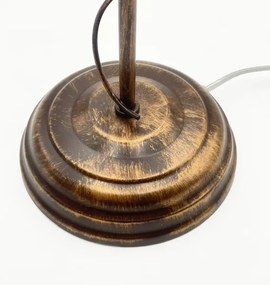 Stolná lampa ANTON 1xE14/60W/230V bronzová