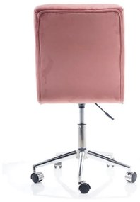 Expedo Detská stolička KEDE Q-020 VELVET, 45x87-97x40, bluvel 14, sivá