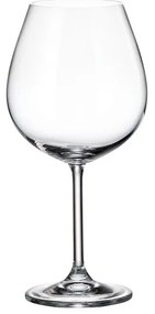 Crystal Bohemia Poháre na víno COLIBRI 650 ml, 6 ks