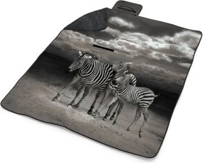 Sablio Plážová deka Zebry: 200x140 cm